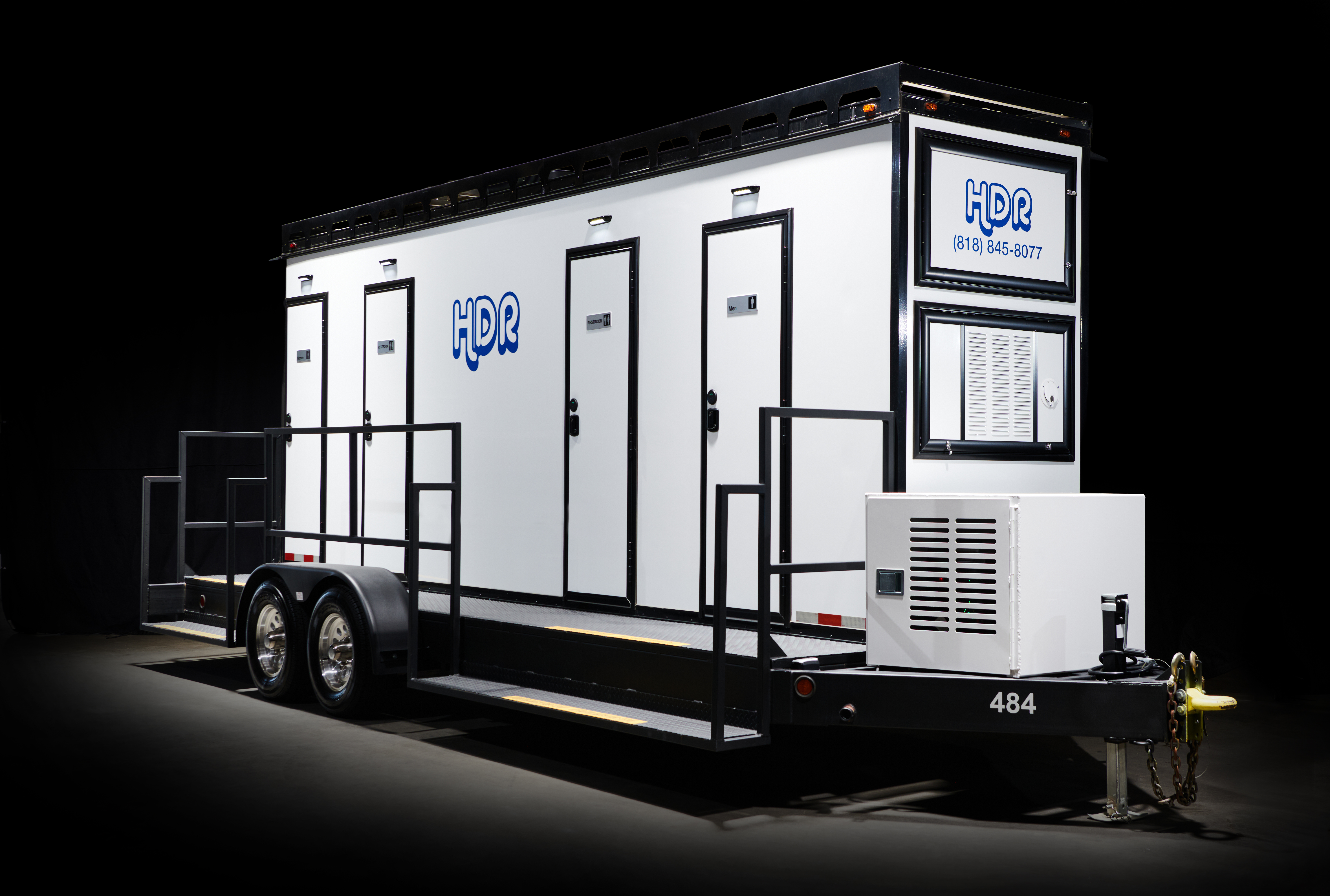 HDR luxury restroom trailer